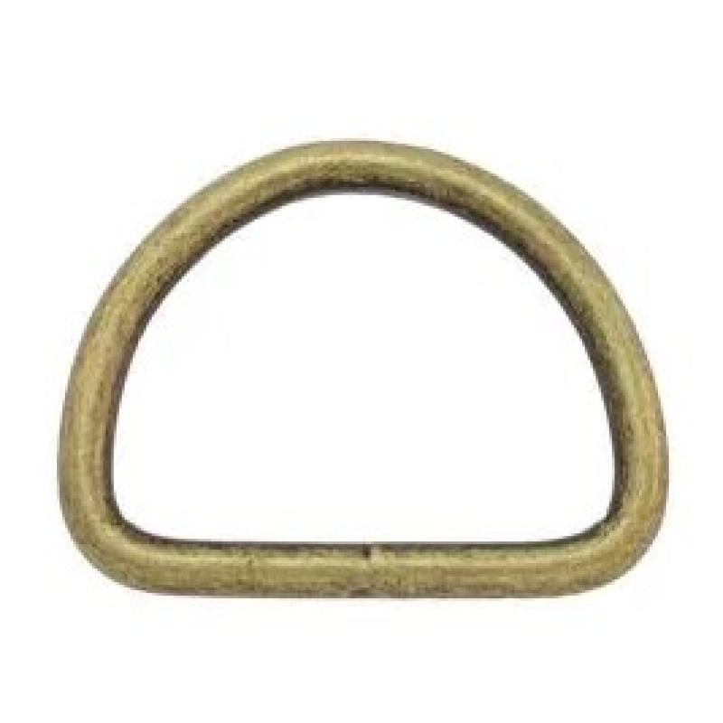 D-ring antiek 20 mm